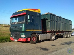 В Херсонской области задержан грузовик с незаконной перевозкой металла