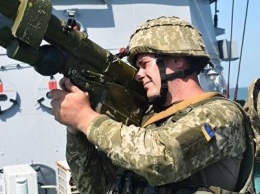 Мариупольские моряки-пограничники провели учения в Азовском море, - ВИДЕО
