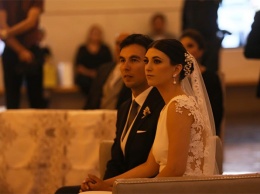 Серхио Перес и Карола Мартинес сыграли свадьбу