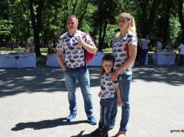 В парке Шевченко прошел детский праздник