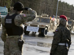 В Прибалтике и Польше начались военные учения НАТО "Sabre Strike"