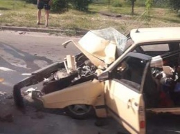 На выезде из Чернигова произошла ДТП с участием трактора. Ранены трое детей