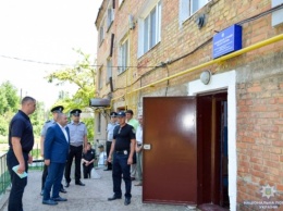 В Витовском районе открыли первую полицейскую станцию