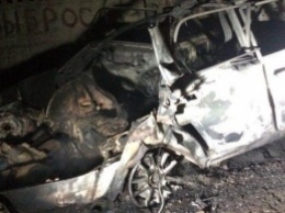 Под Одессой взорвался автомобиль с людьми