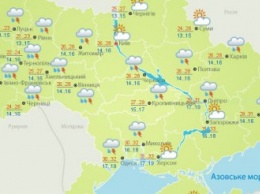 Прогноз погоды на 14 июня: Украину накроют грозы