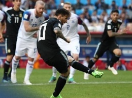 ЧМ 2018: незабитый пенальти Месси стоил Аргентине победы над Исландией