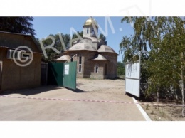 Появились фото с места убийства церковного сторожа в Мелитополе (фото)