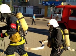 В торгово-развлекательный центр Павлограда нагрянули спасатели