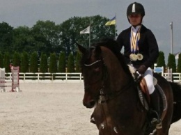 Спортсменка из Днепра стала чемпионкой Украины по конному спорту