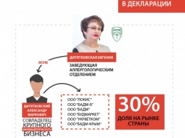 Врач-депутат Днепровского горсовета «забыла» о крупном фармацевтическом бизнесе мужа