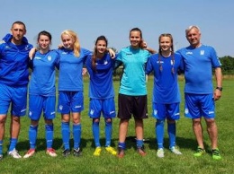 Николаевские спортсменки в составе сборной Украины провели два товарищеских матча