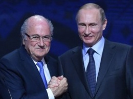 Кремль рассказал о тайной встрече Путина с президентом ФИФА Блаттером