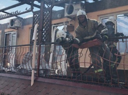 Пострадавший на пожаре в евпаторийском частном пансионате 7-летний ребенок находится в тяжелом состоянии
