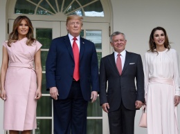 Королева Рания и Мелания Трамп встретились в Белом доме