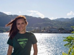 Новая победа OceanWoman: Анастасия Даугуле покорила горное озеро в Италии