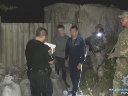 Николаевские спецназовцы задержали воров при попытке похищения угля на железной дороге в Донецкой области