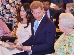 Принц Гарри и Меган Маркл в Букингемском дворце встретились с участниками социальной программы