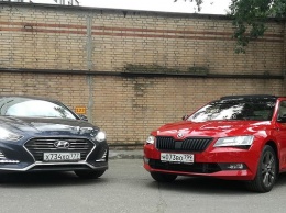 Стыдно, у кого видно: сравнительный тест-драйв Skoda Superb и Hyundai Sonata