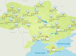 Прогноз погоды. В День Конституции синоптики объявили штормовое предупреждение по всей Украине