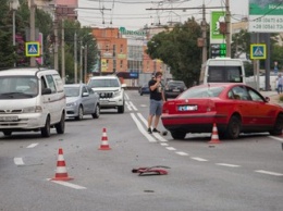На Марии Лисиченко столкнулись Volkswagen и Toyota: пострадали два человека