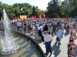 В Новосибирске прошел митинг против повышения пенсионного возраста