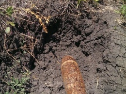 На Днепропетровщине обнаружили старый снаряд