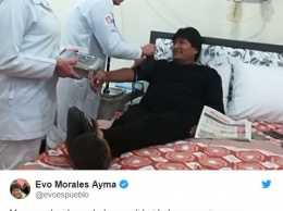 Президенту Боливии Моралесу удалили опухоль