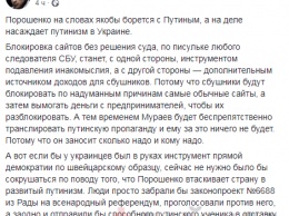 Саакашвили возмутился проектом блокирования сайтов: это источник доходов для СБУ!