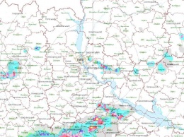 Синоптик показала, как у Киева бродят дожди, приближаясь к столице с востока
