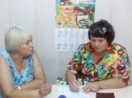 В Мирнограде представители «мобильного социального офиса» провели собеседование с жителями города