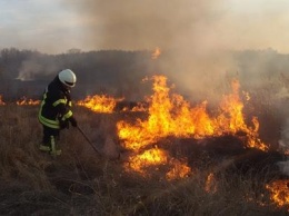 За прошедшие сутки на Донетчине возникло 21 возгорание на открытых территориях, в том числе и в Покровском районе