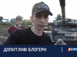 Видео на танковом складе: в Харькове блоггеры залезли на объект ВСУ. Охраны там не было