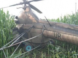 В Черниговской области упал вертолет - без света 5 сел