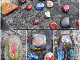 Для детей и взрослых в Бахчисарае прошел мастер-класс по росписи на камнях