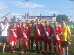 Футбольная команда АО «Херсоноблэнерго» стала обладательницей переходного футбольного кубка