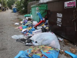 Свалка бытовых отходов растет в жилом квартале Благовещенска