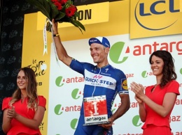 "Тур де Франс": Жильбер проехал 60 км со сломанной коленной чашечкой (ВИДЕО)