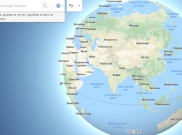 Google Карты превратились в глобус. Шах и мат, общество плоской Земли!