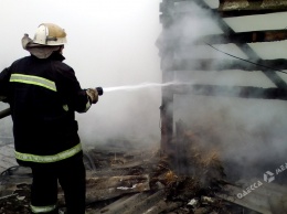 За сутки одесские спасатели более 30 раз выезжали гасить пожары