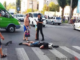 На Полтавщине погиб мотоциклист (фото 18+)