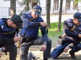 В Днепр приехали патрульные Луганщины: проходят обучение по тактической медицине