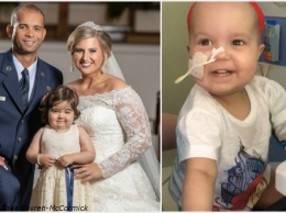 3-летняя девочка победила рак с ее помощью. И ее пригласили на свадьбу!