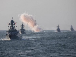Условные ракеты были уничтожены в акваториях Черного и Каспийского морей
