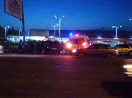 Вчера вечером на Бериславском шоссе произошла автомобильная авария