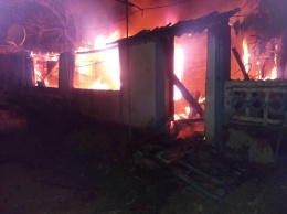 Ночной пожар в Новоодесском районе. Погиб мужчина