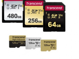 Transcend представляет широкую линейку карт памяти формата SD и microSD