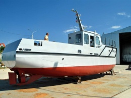 Николаевская компания "Артель" спустила на воду малый рыболовный сейнер