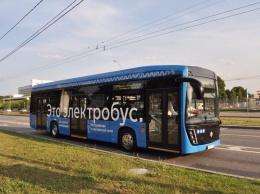 В Москве во время первого рейса сломался электробус с Собяниным