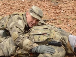 В Черниговской области военные США провели тренинг по эвакуации раненых (ВИДЕО)