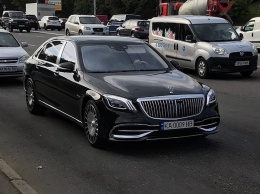 В Украине засняли новейший Mercedes Maybach за 5 миллионов